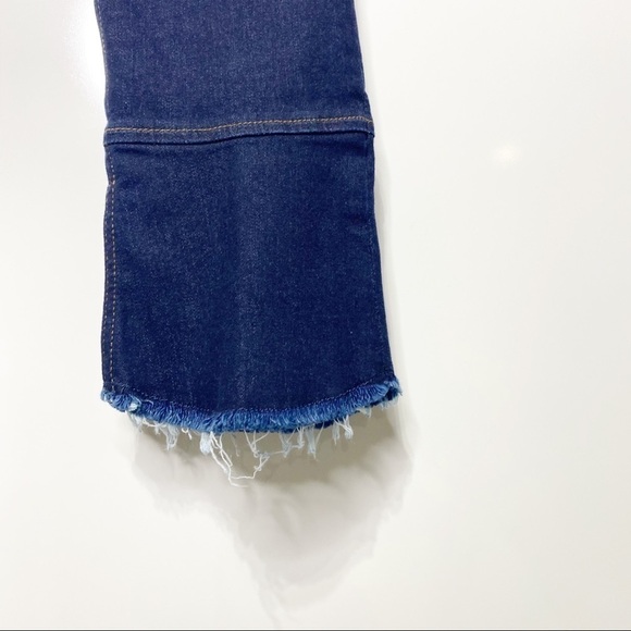 JEN7 by 7FAM Ruffle Hem Ankle Skinny Jeans - Picture 5 of 13